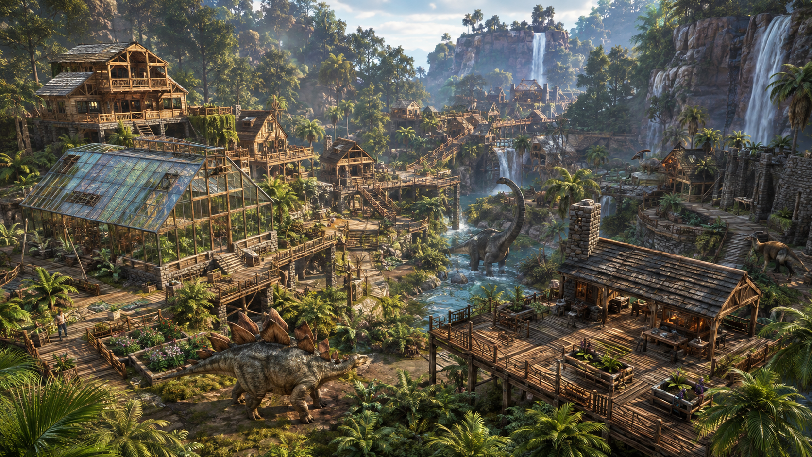 Tropical PvE village